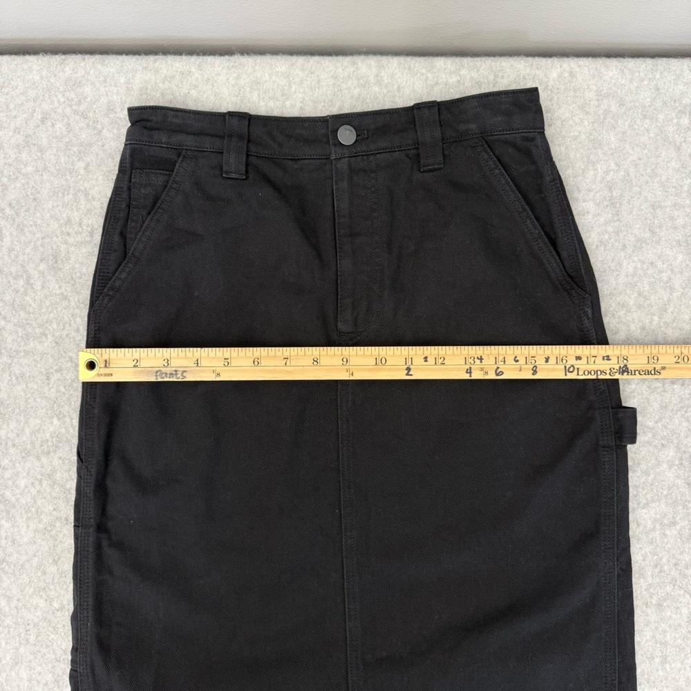 Aritzia x TNA Greenwich Skirt in Black size 4 - Picture 14 of 17